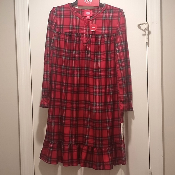 #8 💚 3 for $35 💚 Brinkley Plaid Pajama Nightgown - Picture 5 of 9